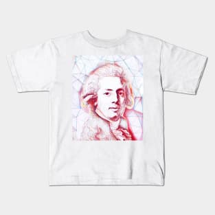 Fausto Elhuyar Portrait | Fausto Elhuyar Artwork | Line Art Kids T-Shirt